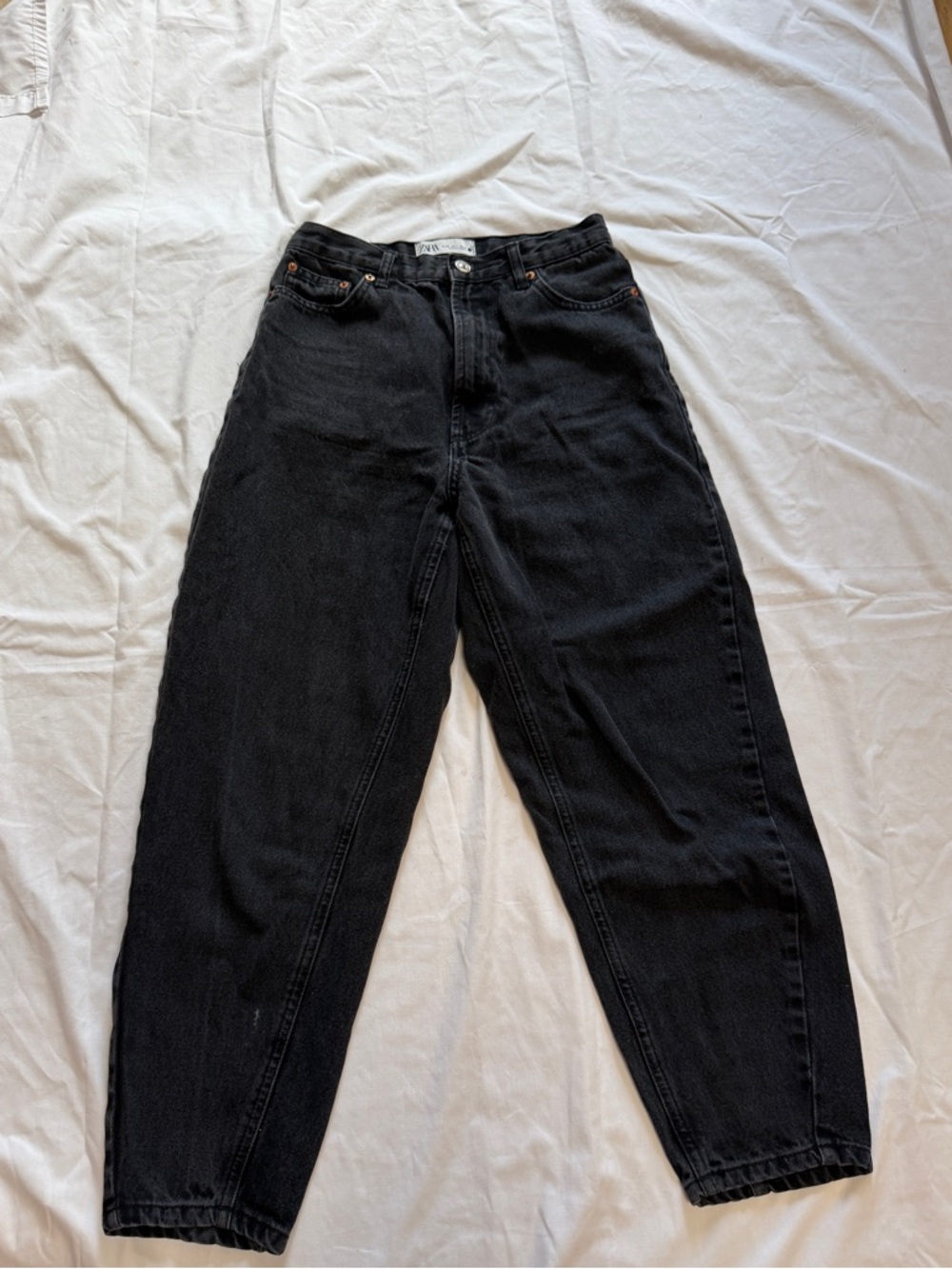 Zara Black Denim Jeans